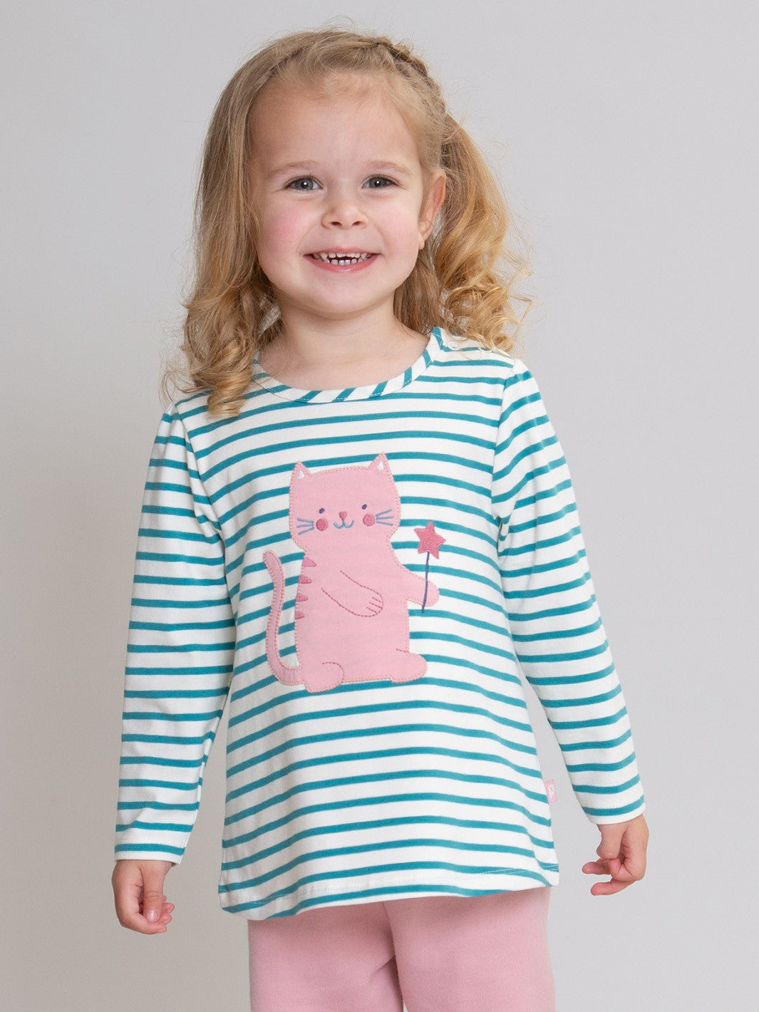 Kite Misty The Cat Tunic Blue