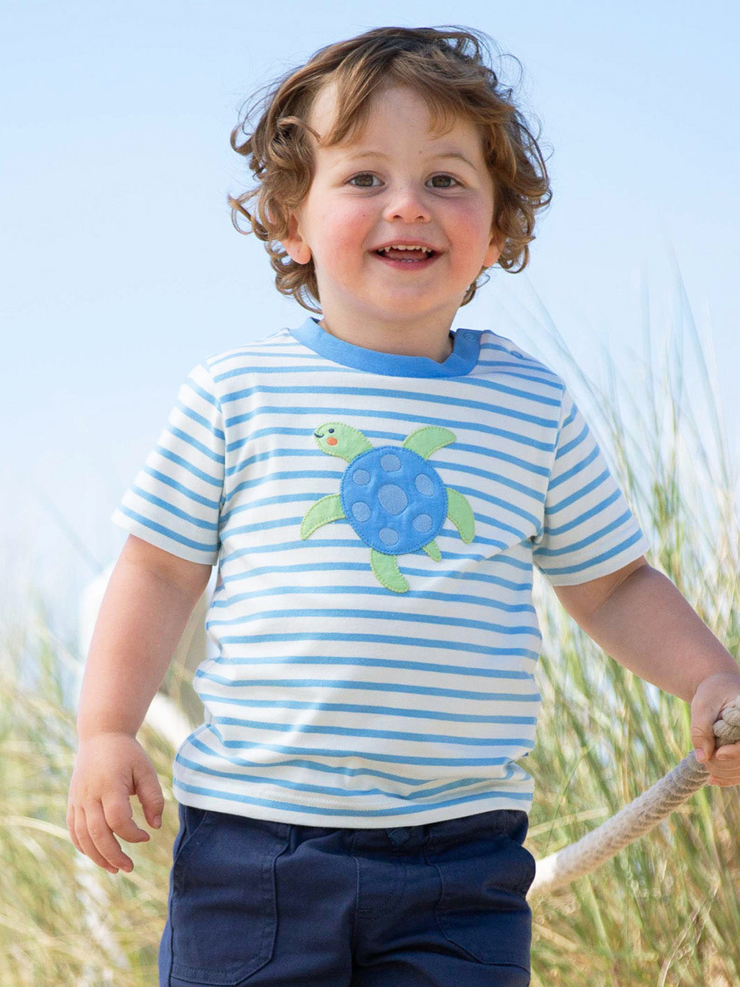 Kite Little Turtle T-Shirt Blue