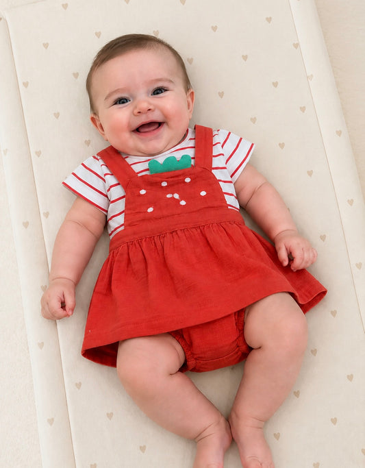 Tuc Tuc BABY GIRL OVERALL DRESS SET