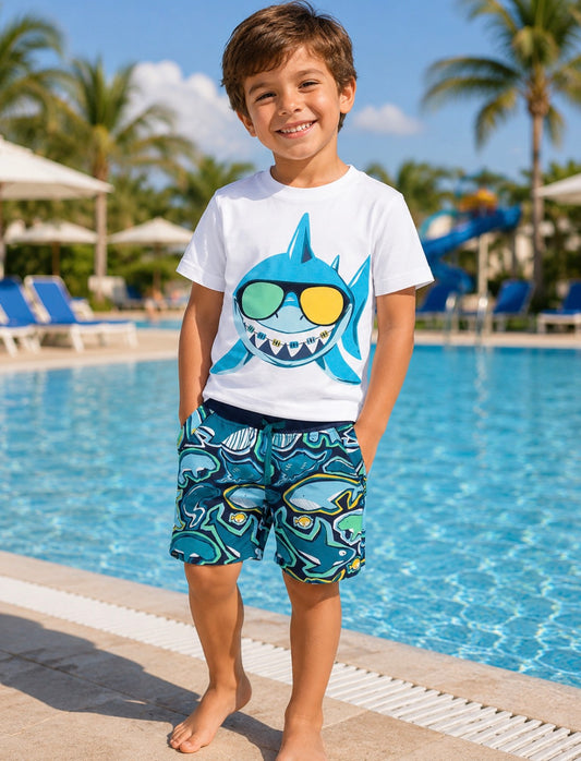 Boboli Shark T-shirt for boys