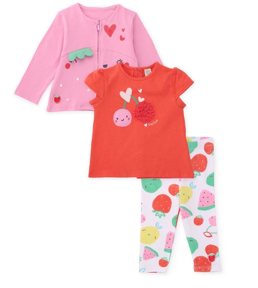 Tuc Tuc Baby Girl 3 Pc Legging Set
