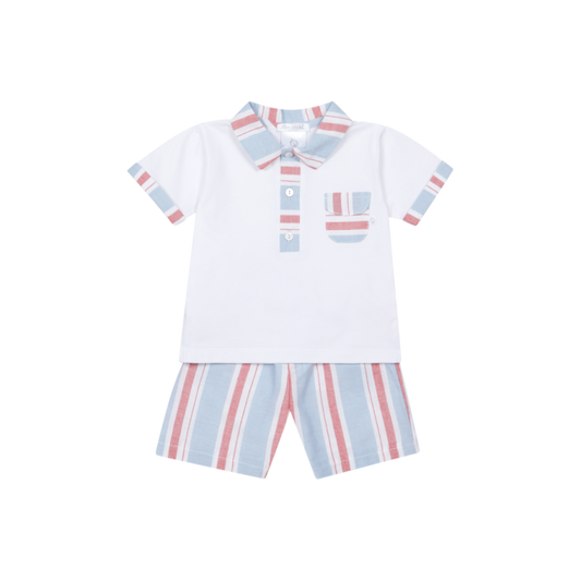 Deolinda Boy Copacabana Shorts & Polo shirt Set