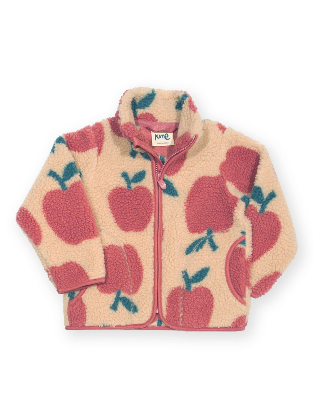 Kite Brownsea Fleece Apples Pink