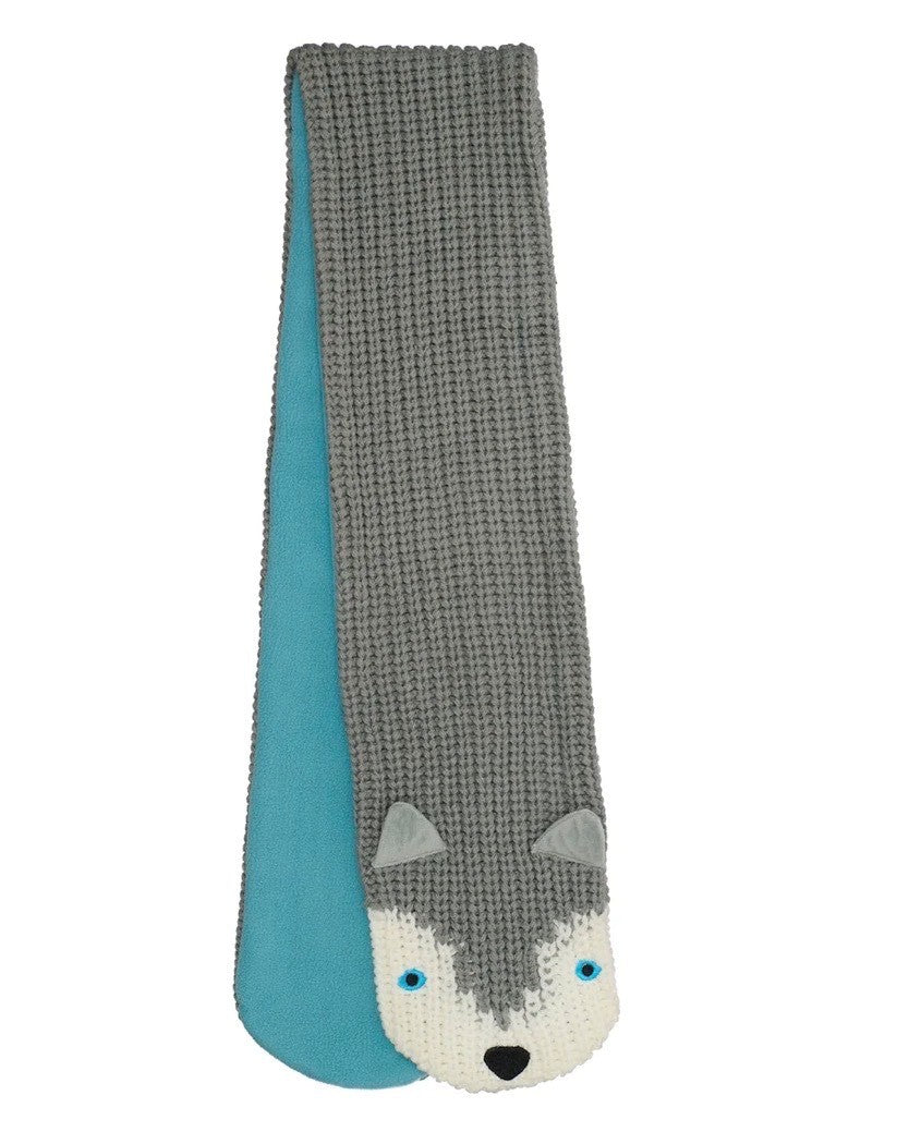 Rockahula Husky Dog Knitted Scarf