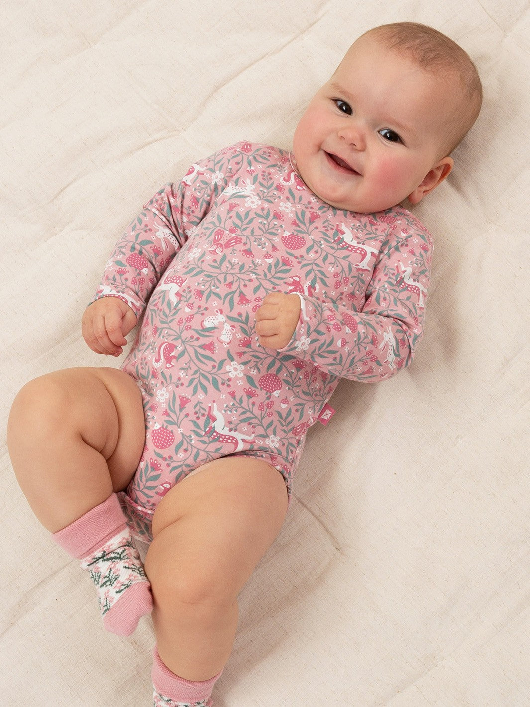 Kite Whispering Woods Bodysuit Pink