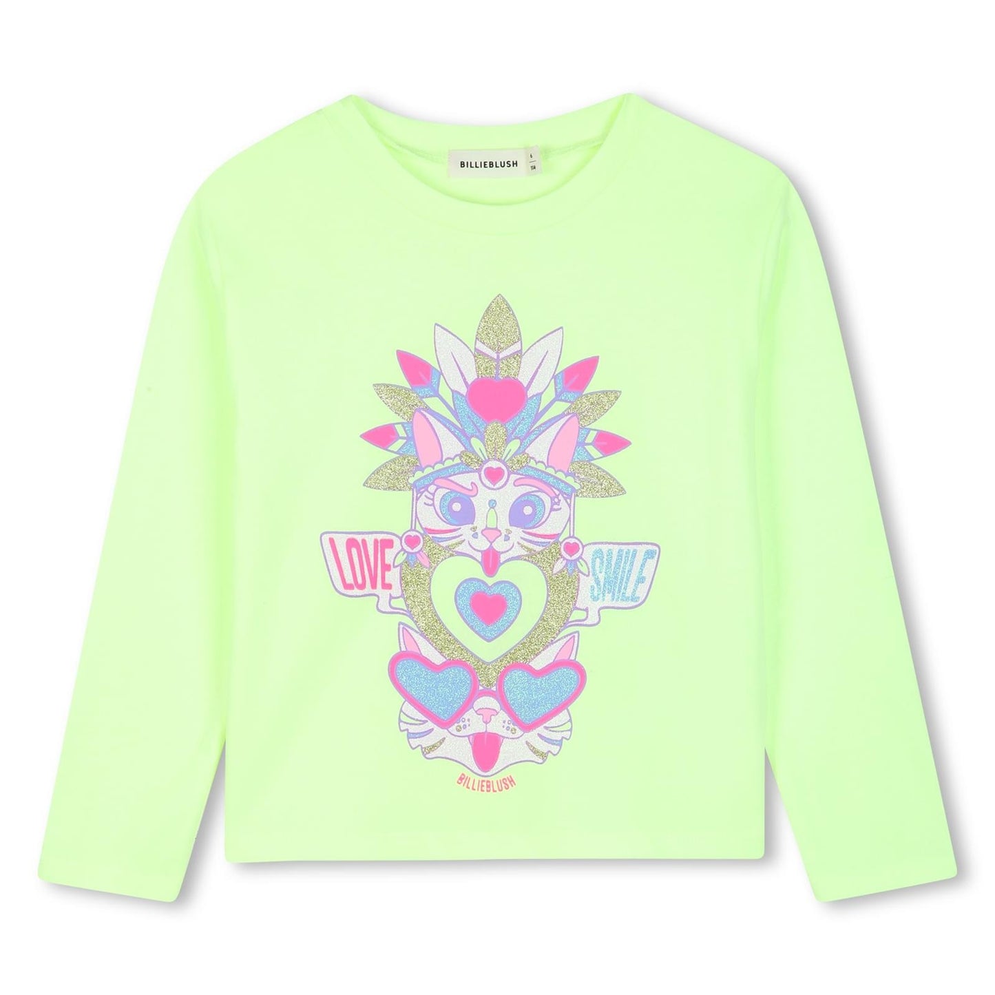 BILLIEBLUSH Long Sleeve Yellow T-Shirt