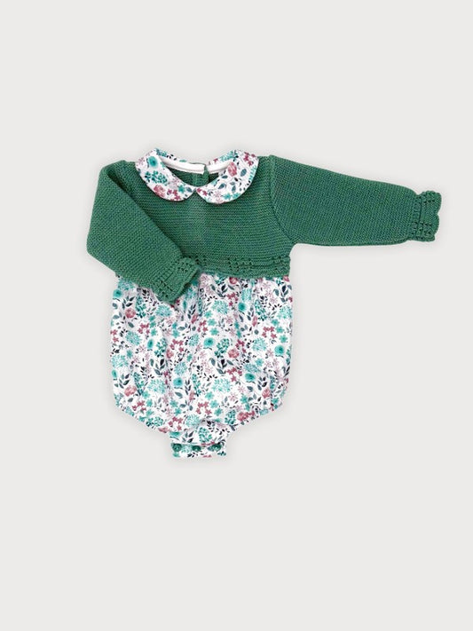 Sardon Romper in Jade