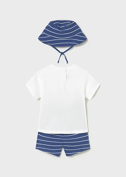 Mayoral Baby Boy Beach Capri Blue Short set