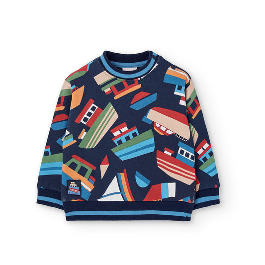 Boboli Boy Fleece Sweatshirt