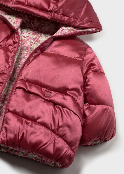 Mayoral Reversible coat              Petal