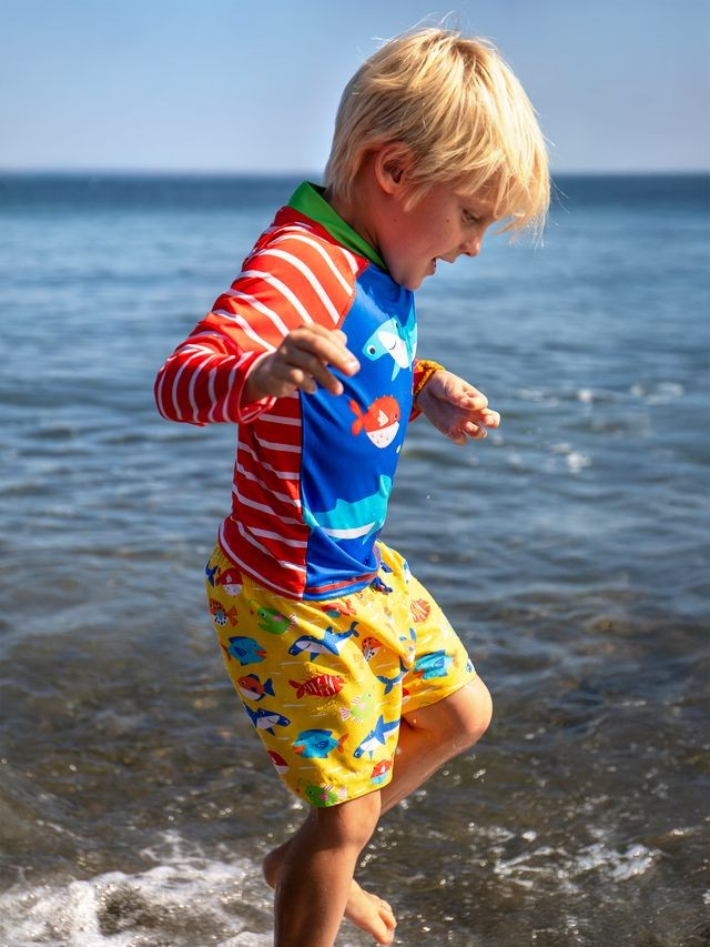 FRUGI BOSCASTLE BOARD SHORTS YELLOW
