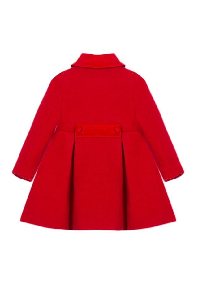 PATACHOU Red Woven Dress Coat