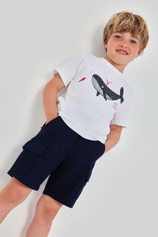 Boboli Linen bermuda shorts for boy