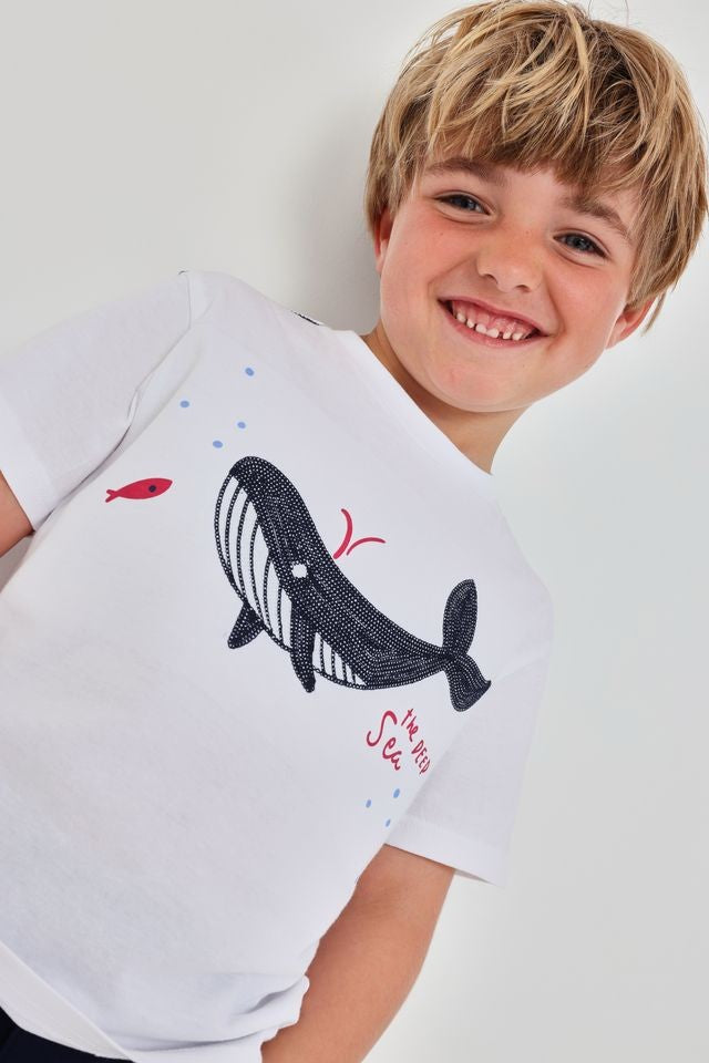 Boboli Fun shark T-shirt for boy