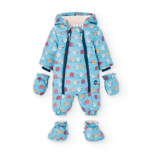 Boboli Baby Boy Animal Snowsuit, Perfect Outerwear