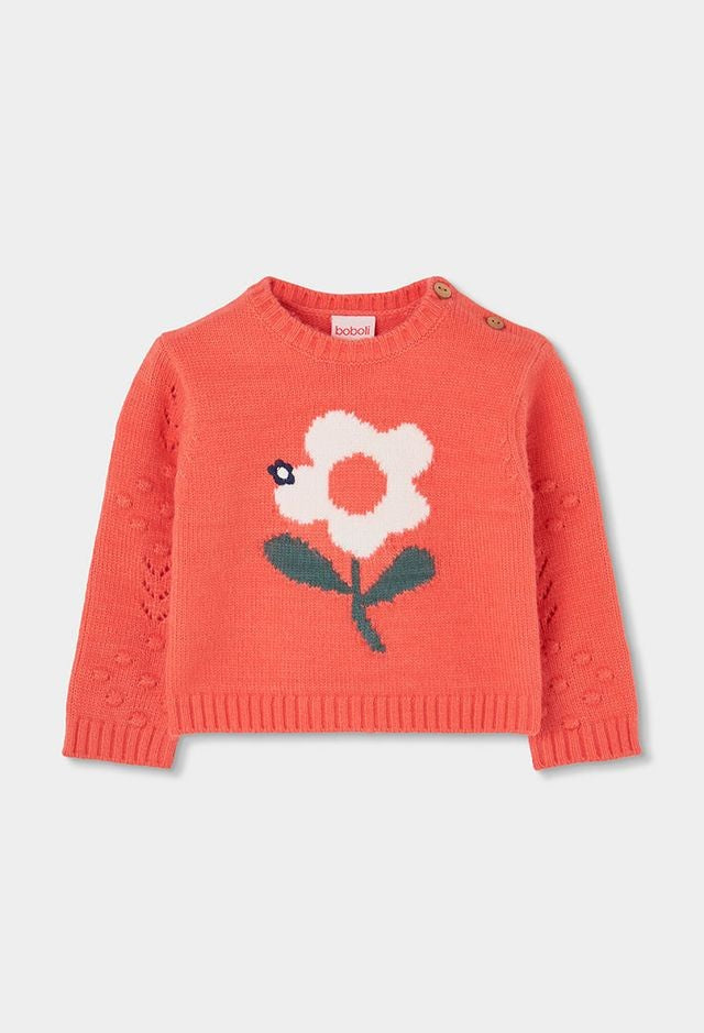 Boboli Girl Coral Pullover
