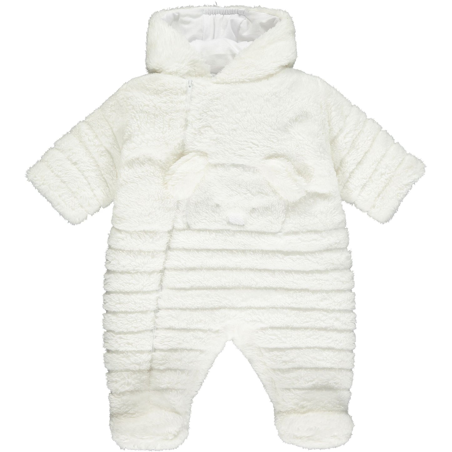 Emile et Rose Everley Fleece ivory Pramsuit