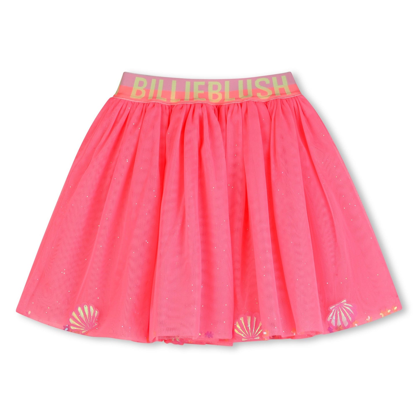 BILLIEBLUSH MESH SKIRT FUSCHIA