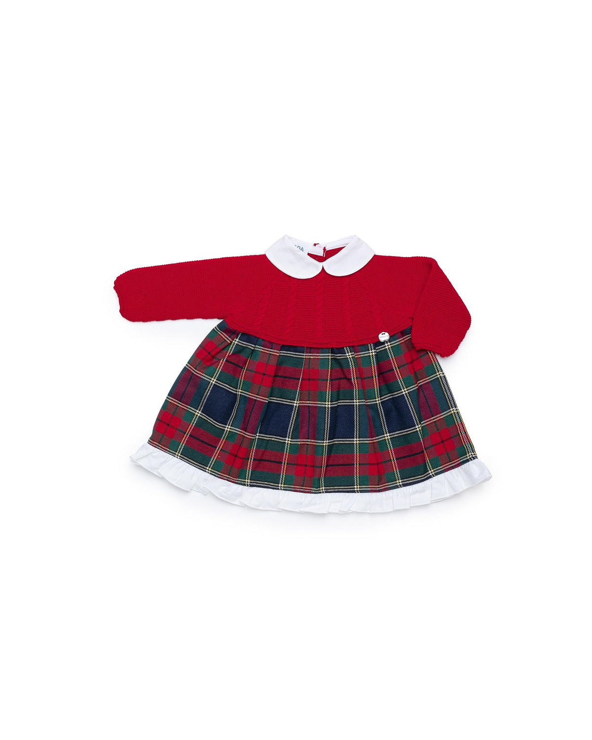 JULIANA Red Tartan Dress