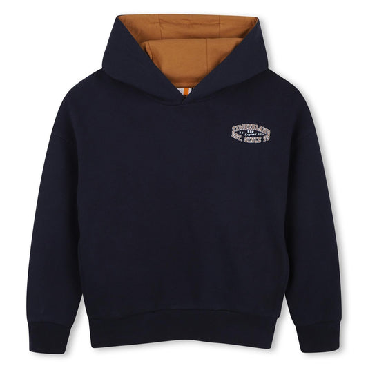 TIMBERLAND HOODED SWEATSHIRT in BLUE