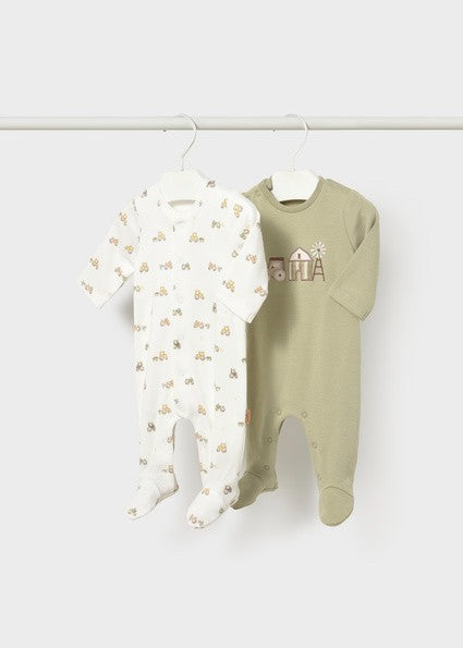 Mayoral Set of 2 babygrows