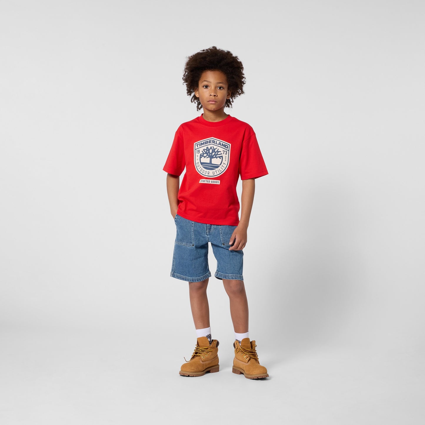 TIMBERLAND BOY RED T-SHIRT