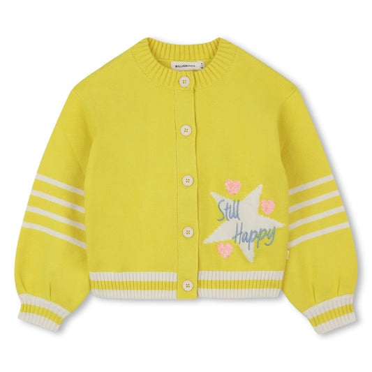 BILLIEBLUSH KNITTED CARDIGAN SUN