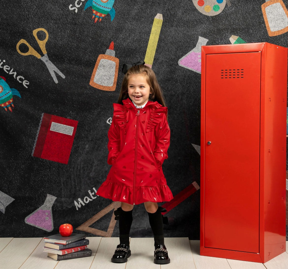 A Dee STELLA Girls BTS Raincoat, perfect outerwear