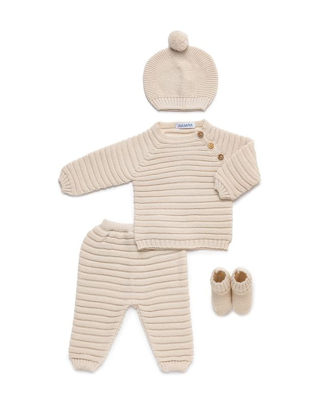 Juliana 4-piece set in cream