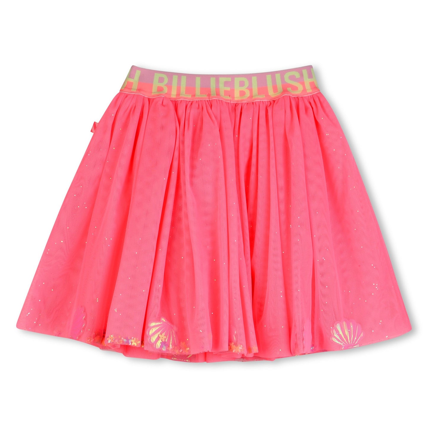 BILLIEBLUSH MESH SKIRT FUSCHIA