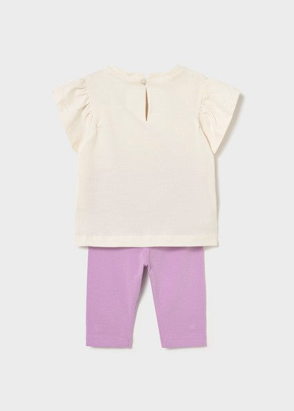 Mayoral Baby Girl Lilac Legging Set