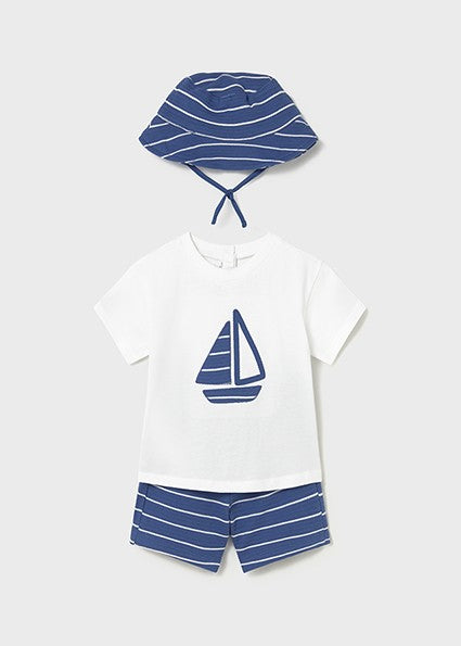 Mayoral Baby Boy Beach Capri Blue Short set