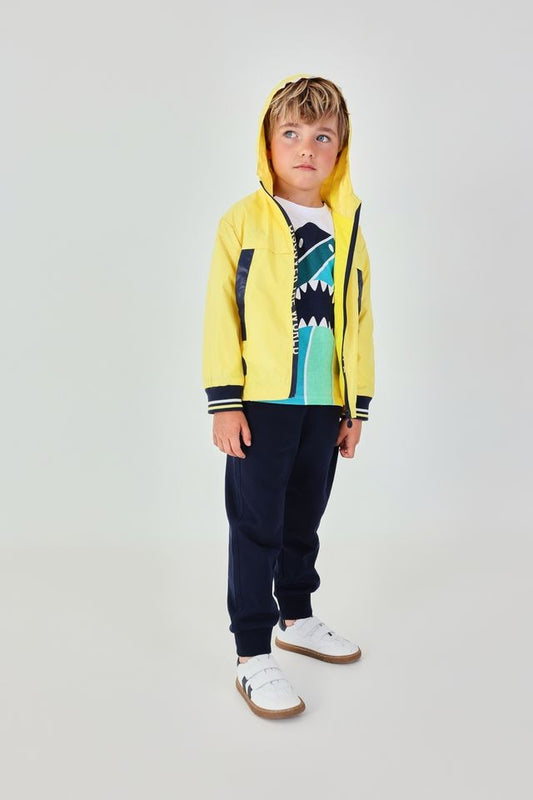 Boboli Technical fabric parka for