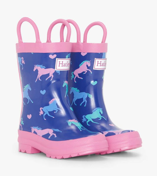 Hatley Hearts & Horses Rain Boots, Perfect Outerwear