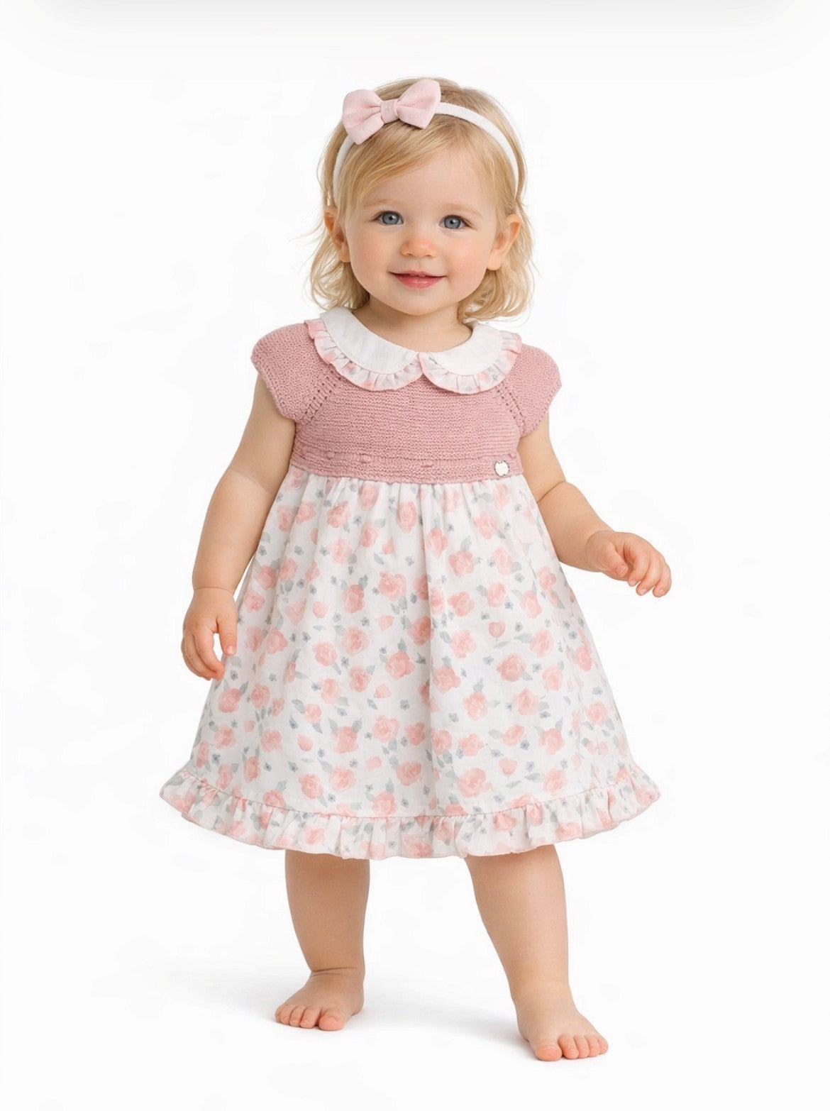 Juliana baby dress with bloomers