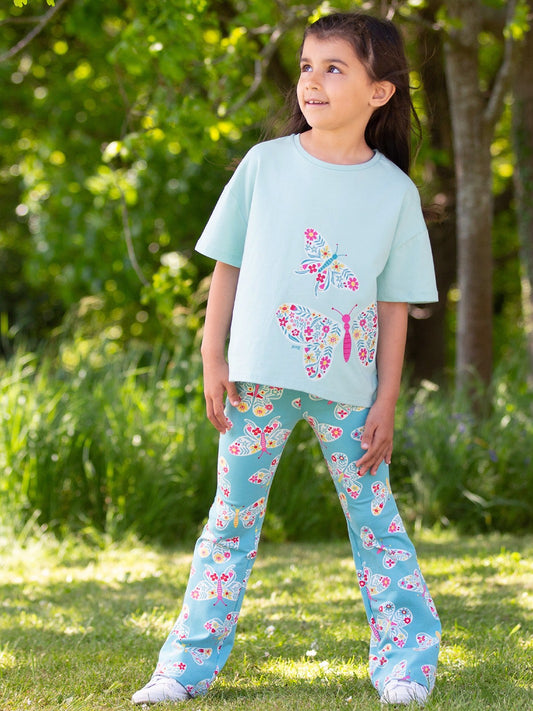 Kite Flutterby Legging Flares Blue
