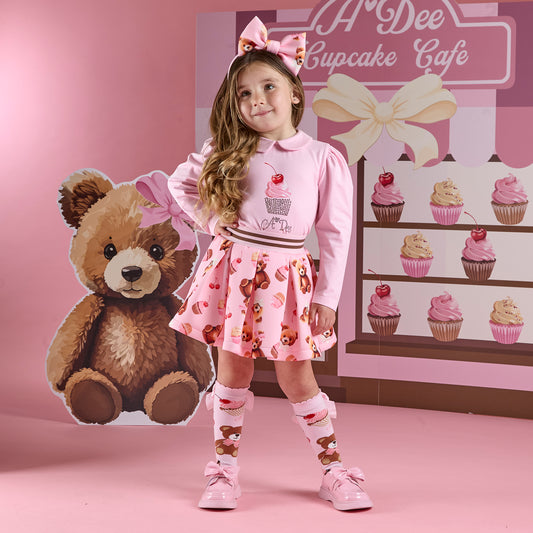 A Dee MABEL Girls skirt set