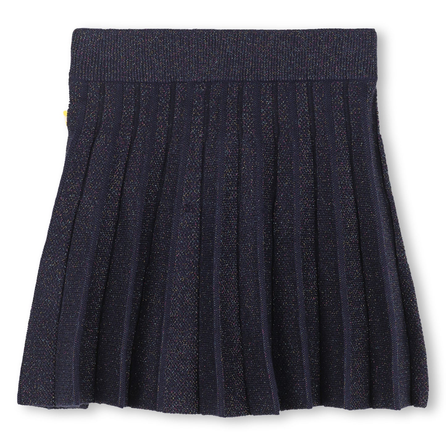 BILLIEBLUSH JUPE MAILLE PLEATED SKIRT NAVY