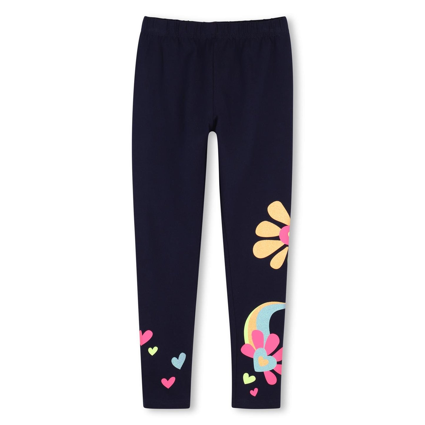BILLIEBLUSH Navy Blue Leggings With Cool Design