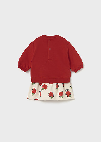 Mayoral Baby Girl cherry set (4 garments)