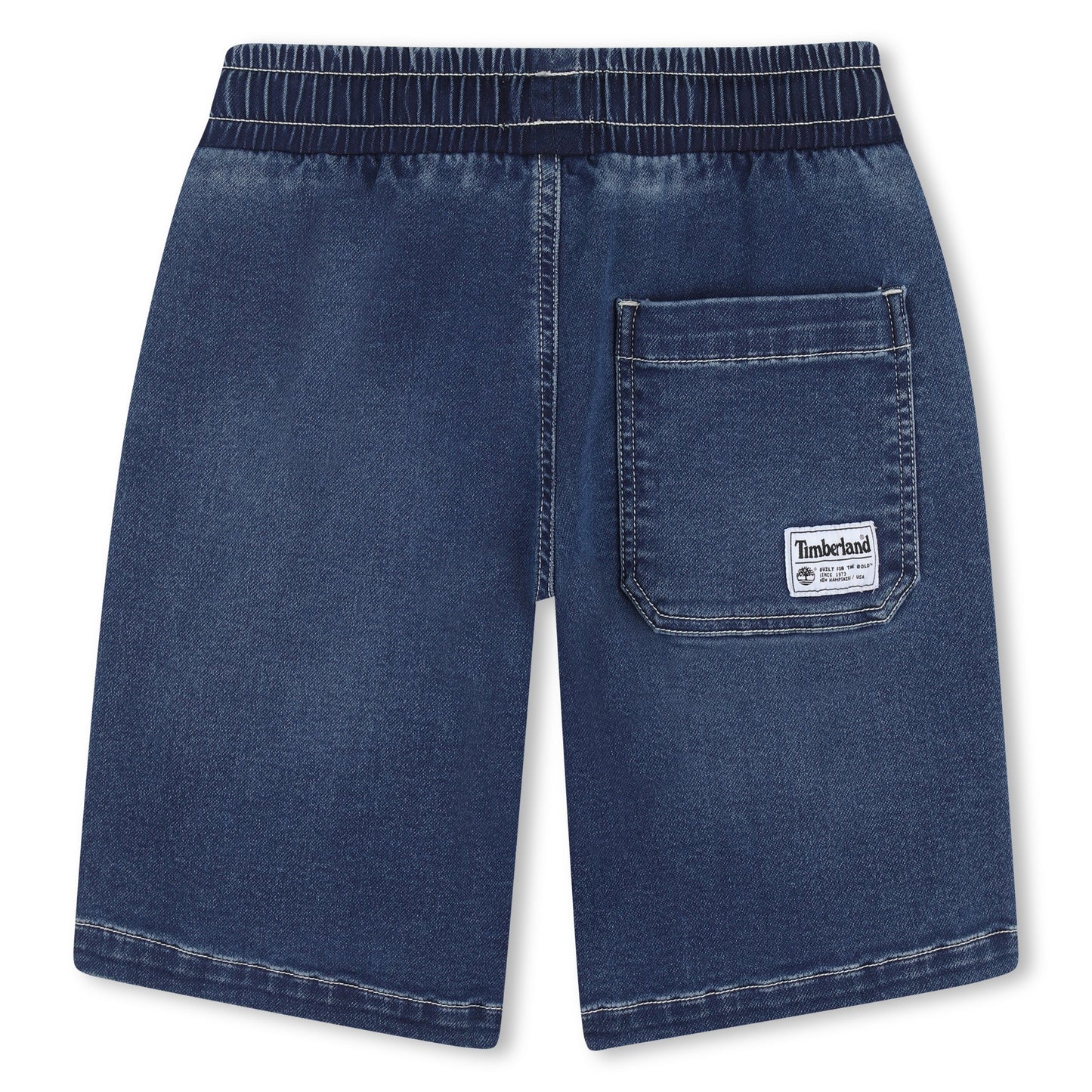 TIMBERLAND BOY DENIM BERMUDA SHORTS DOUBLE STONE + BRUSH