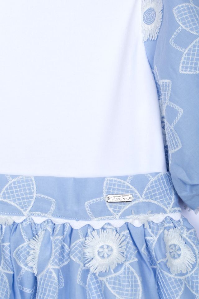 Patachou Blue Floral Dress