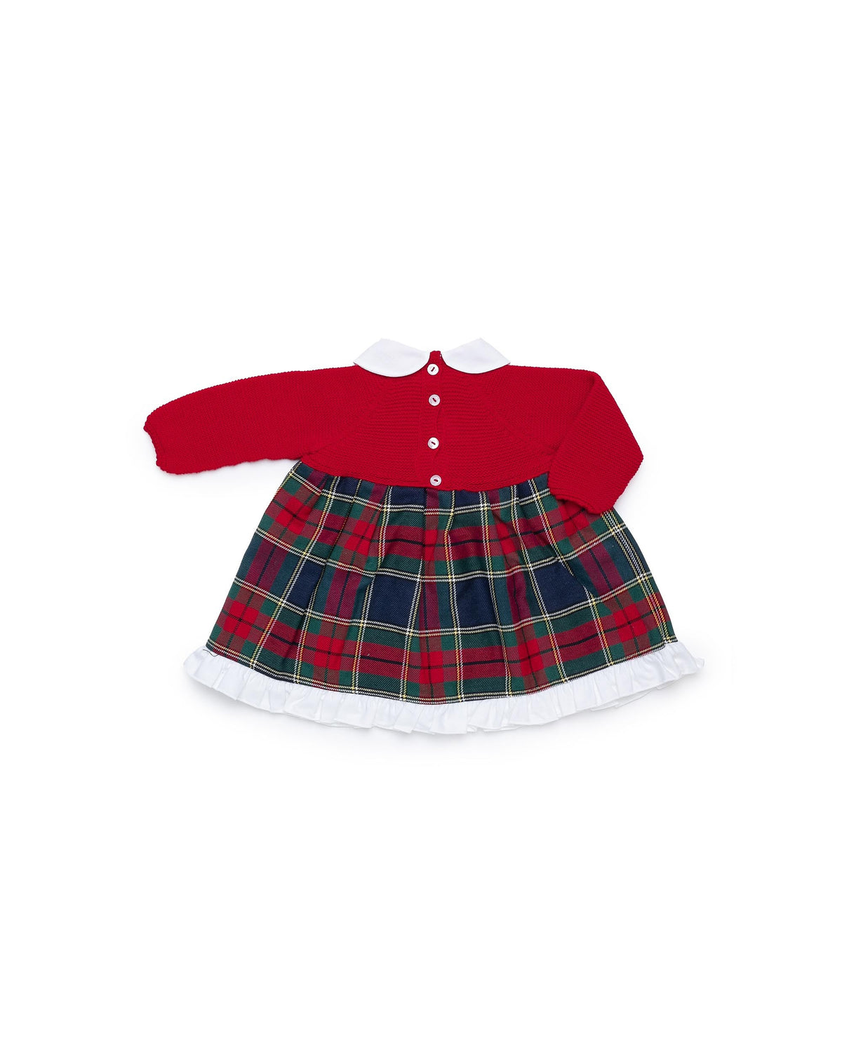 JULIANA Red Tartan Dress