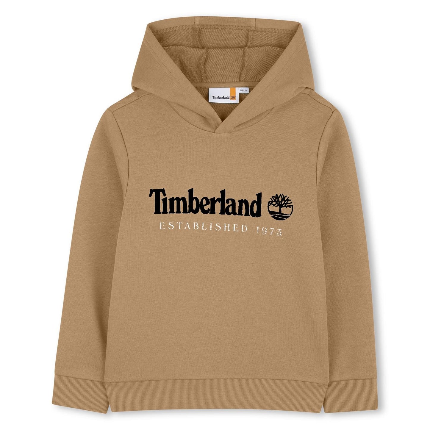 TIMBERLAND HOODED SWEATSHIRT CARAMEL