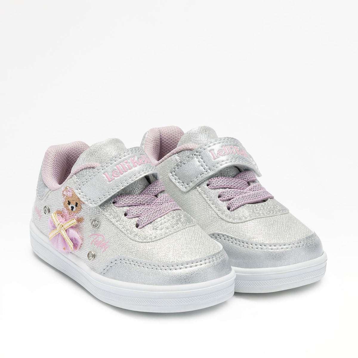 LELLI KELLY BABY MILLE STELLE SCARPA in SILVER