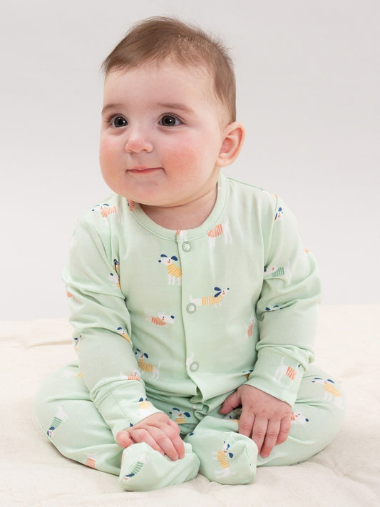 Kite Lucky Pups Sleepsuit Green