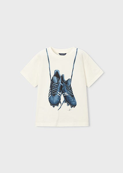 Mayoral Boy Football Boots T-shirt