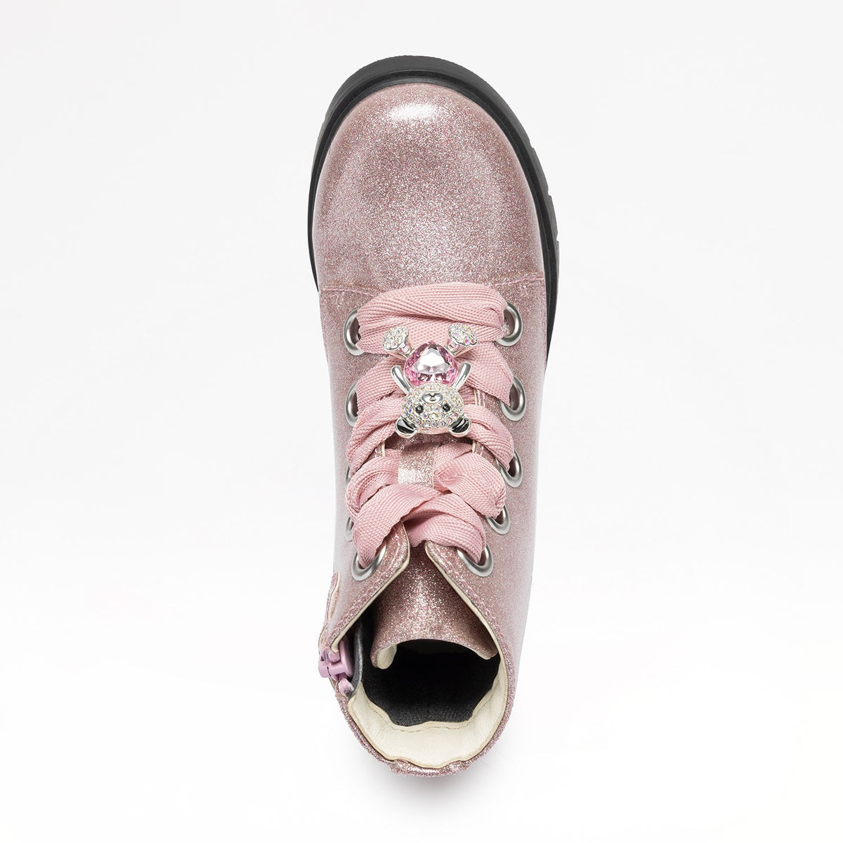 LELLI KELLY TEDDY BEAR BOOT PINK