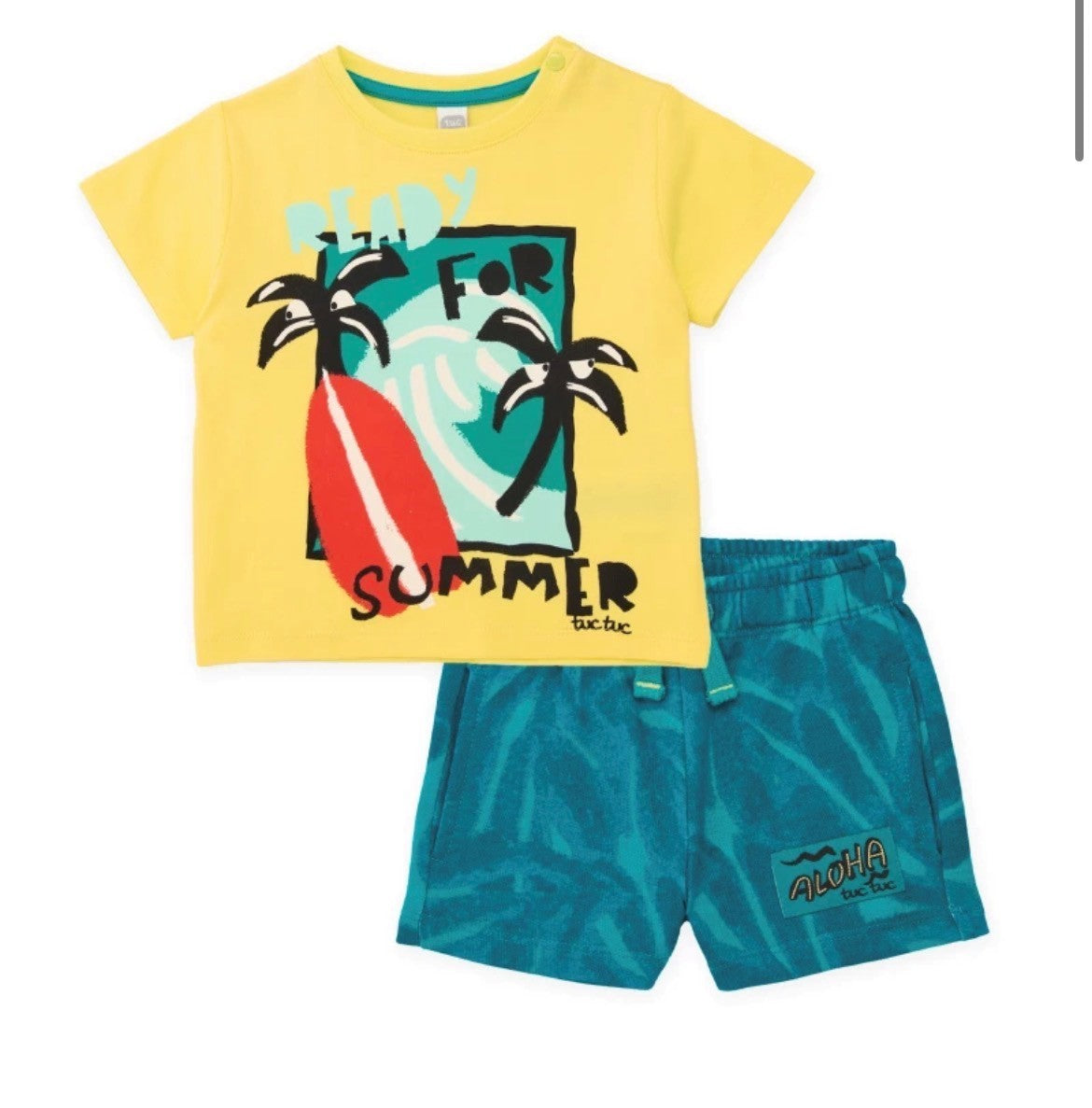 Tuc Tuc BOY READY FOR SUMMER BERMUDA SHORT SET