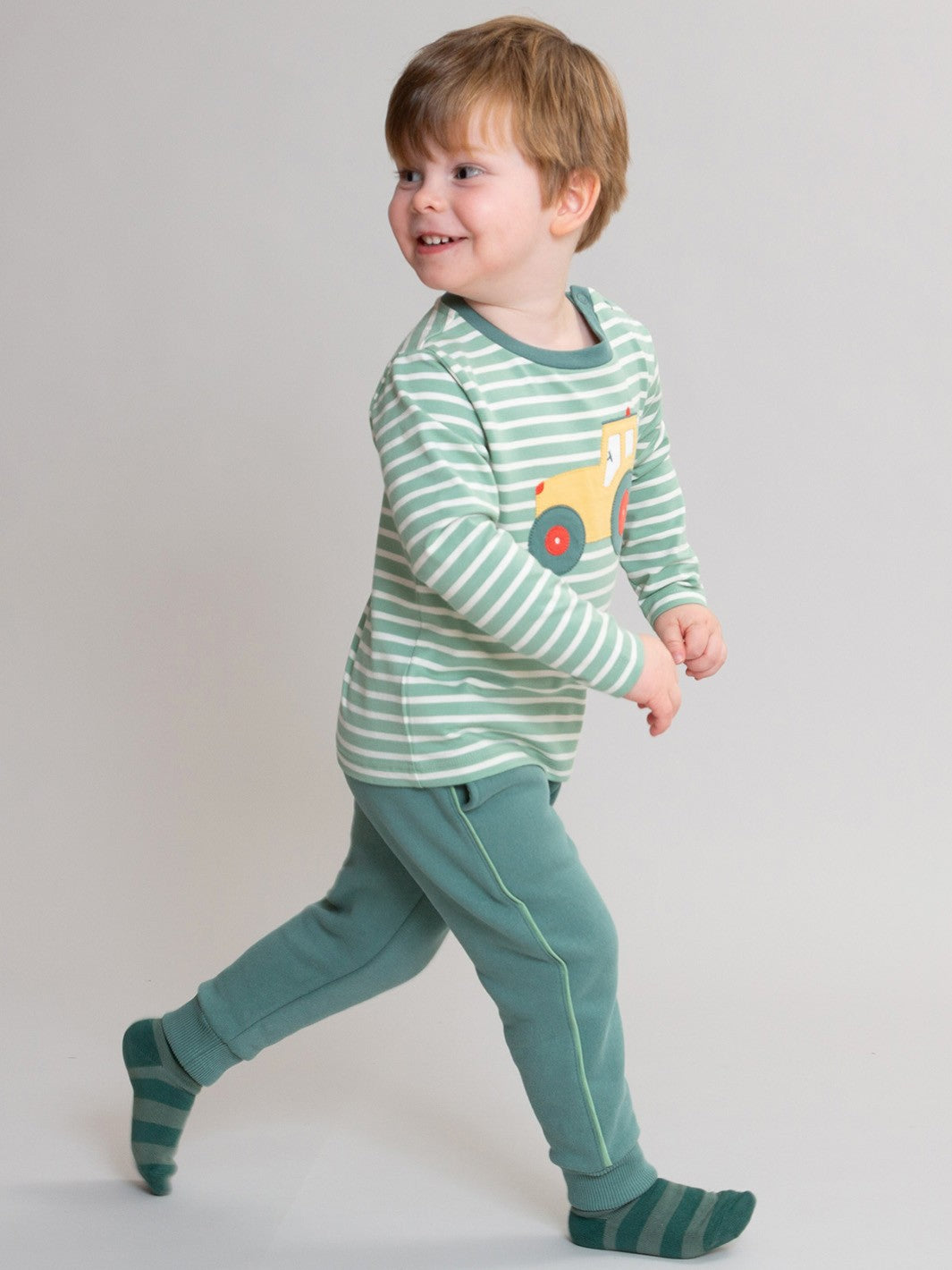 Kite Busy Bean Joggers Silver Jade Green